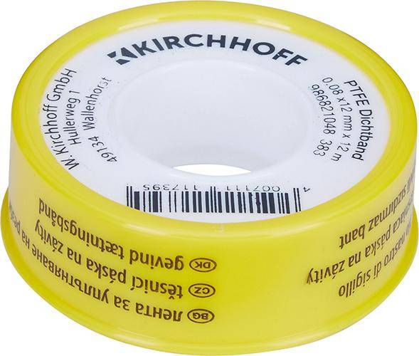 Gewindedichtb PTFE 0,08x12mmx12m