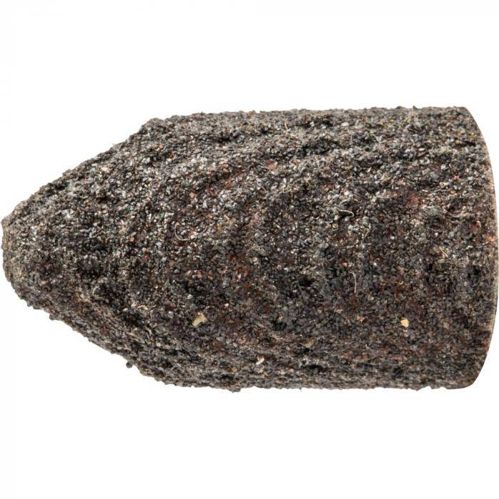 PFERD POLICAP-Schleifkappe PC WKG 0713 A 150 - Korund A - Walzenkegelform WKG - Durchmesser 7 mm - Korngröße 150 - VE 50 Stück - Preis per VE