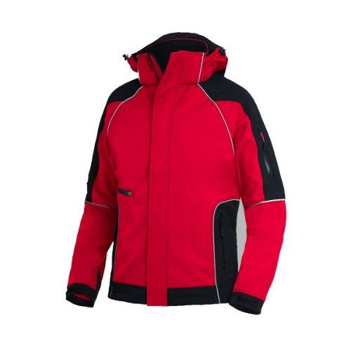 FHB WALTER Softshelljacke rot-schwarz Gr. M