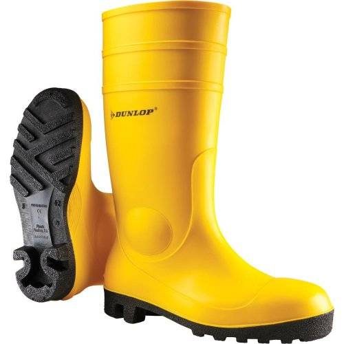 Dunlop Stiefel Protomaster, S5, Gr. 42, gelb