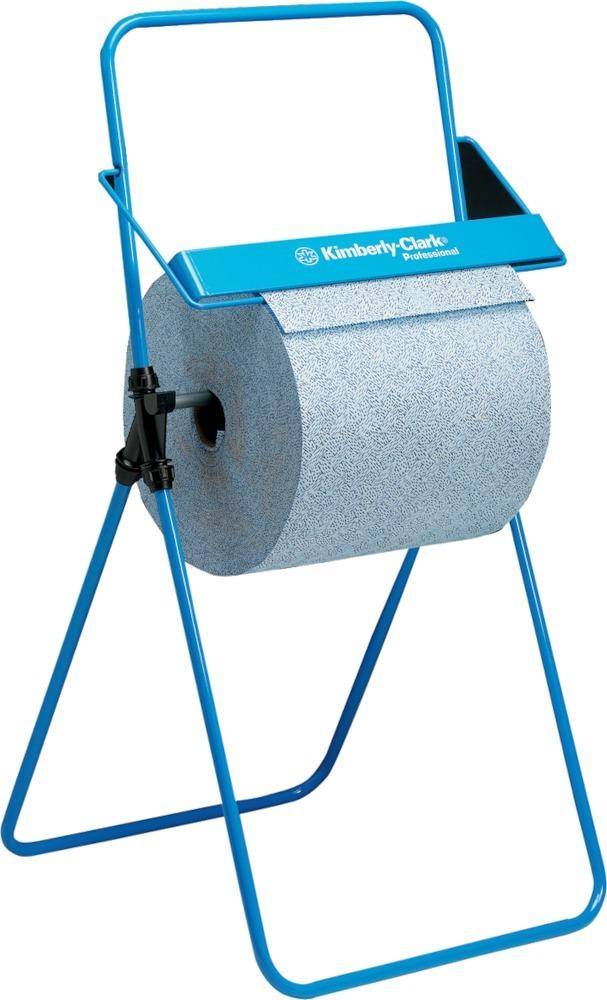 Bodenständer für Groß- rollen, Metall, blau