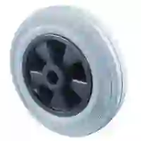Gummirad 160mm B46.160 grau,Radkörper Kst.,RL Gummirad 160mm B46.160 grau,Radkörper Kst.,RL
