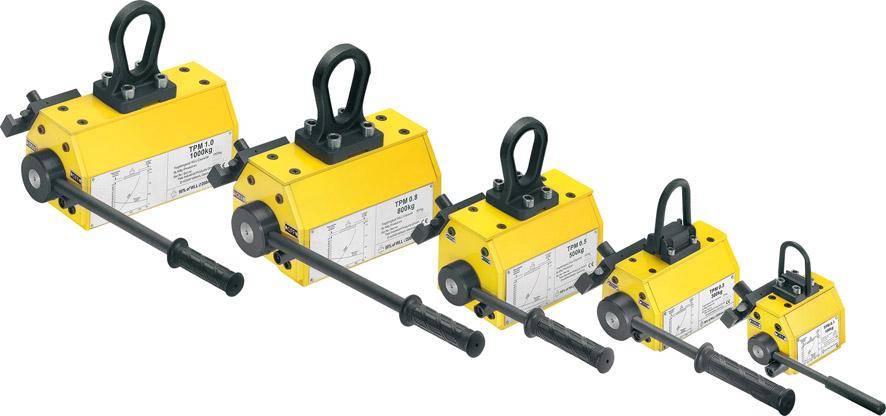 Permanent-Lasthebemagnet TPM 0,3 Tragkraft max. 300 kg Flachmaterial