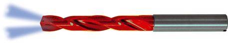 Spiralbohrer SL VHM FIRE Innenkühlung Schaft 6537-HA 5xD 3,60mm GÜHRING