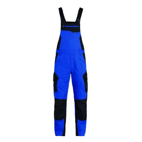 FHB PASCAL Latzhose royalblau-schwarz Gr. 24