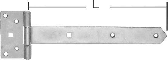 Ein silbernes Metall-Torscharniere mit langem flachen Riemen und Montageplatte, auf weißem Hintergrund dargestellt.