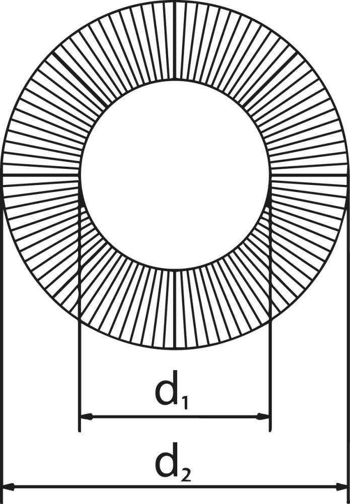 Nord-Lock Scheiben St. Zinklam.NL 4 a20St.