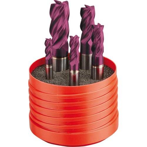 Format VHM-Hochleistungsfräser GT 35/38 Grad HPC Set 6-16EF Z4 UNI