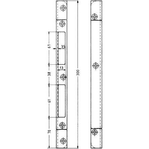 KFV Schlieslech Nr.17 300 hell verzinkt