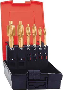 Flachsenker-Set Fein DIN373 TiN M3-M10 FORMAT