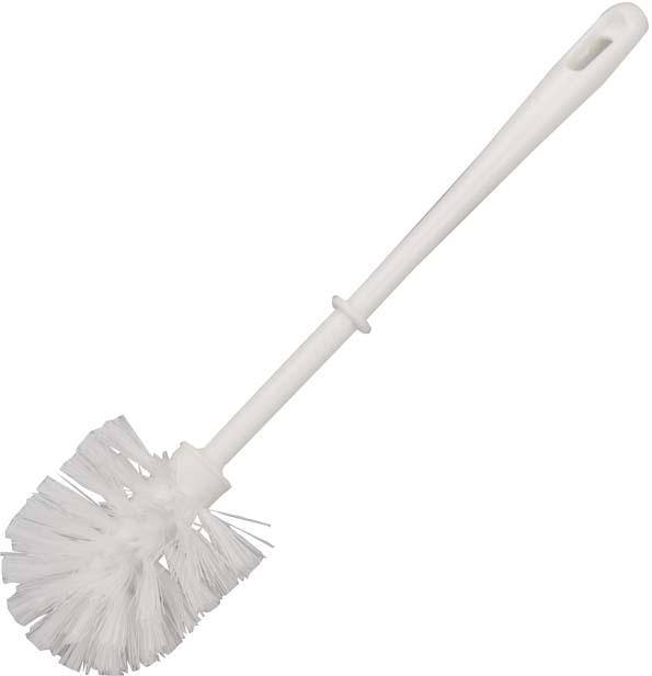 WC-Bürste, weiß 360mm l, Dm. 84mm Bümag