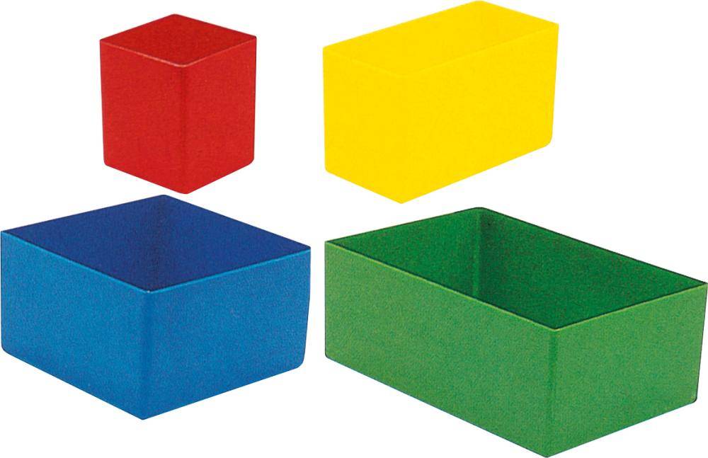 Kunststoffeinsatz 54x 54x 63mm rot (H)