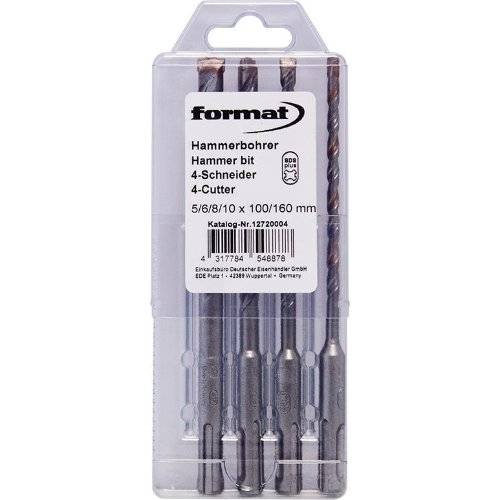 Format SDS-plus-Bohrer 4 Schneiden 7-teilig