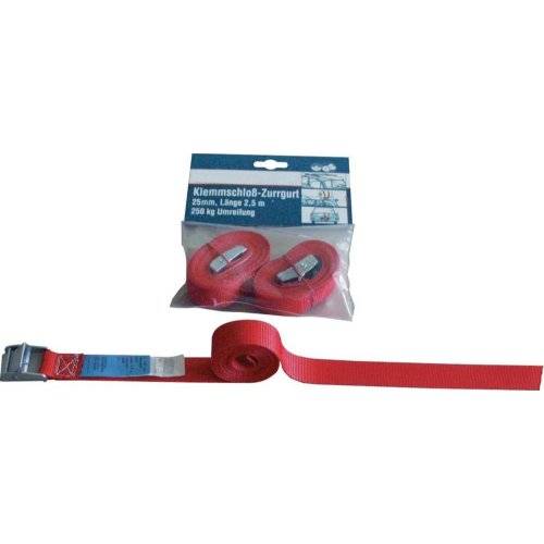 KS-Zurrgurt 1-tlg. L.2,5m B.25mm VE2