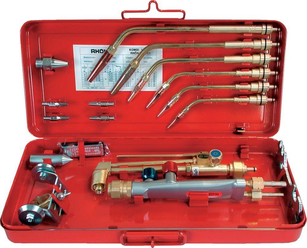 Schweiß-u.SchneidgarniturRhöna 2001 0,5-30 mm - Artikel: 8592346699021