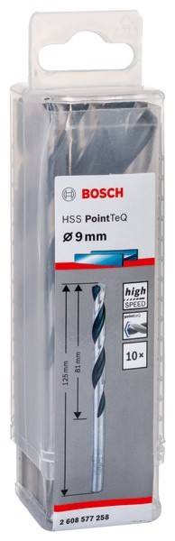 Bosch Power Tools Metallspiralbohrer HSS 2608577258 (VE10)