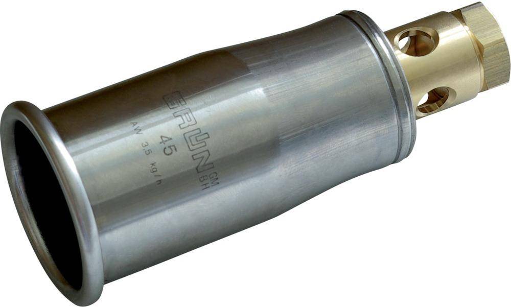 Edelstahl-Brennerkopf D 45