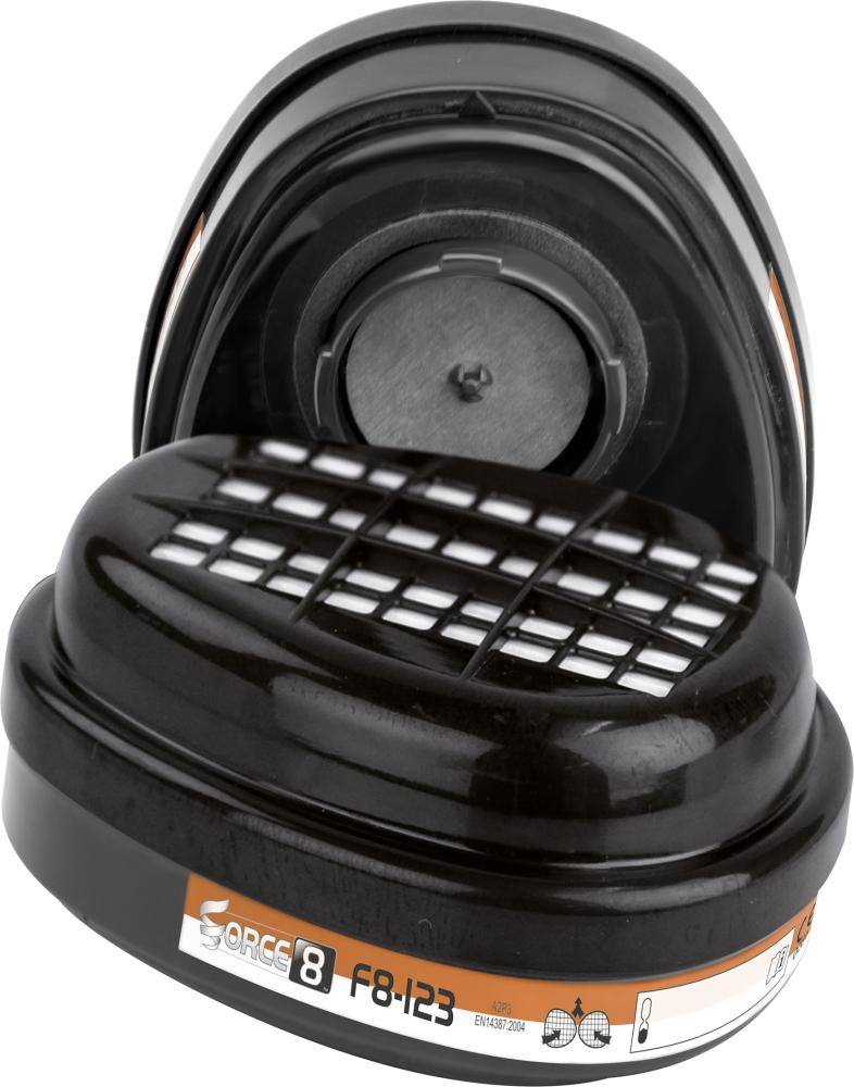 Filter A2P3 (2 St.) für Maske Force 8 - Artikel: 5038428134811