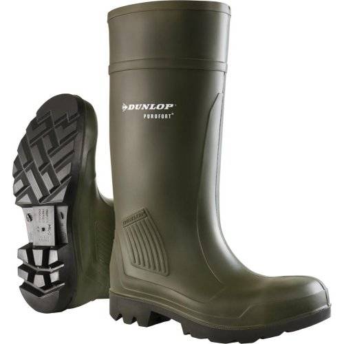 Dunlop Stiefel Purofort Prof. S5, CI,Gr. 39, grün/schw.