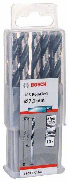 Bosch-Bohrersatz in Verpackung, mit Beschriftung 