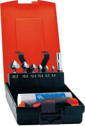 Bit-Satz Kegelsenker 90Grad 6,3-20,5mm