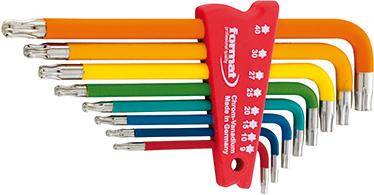 Winkelschraubendreher- Satz lackiert T9-T40x mm FORMAT