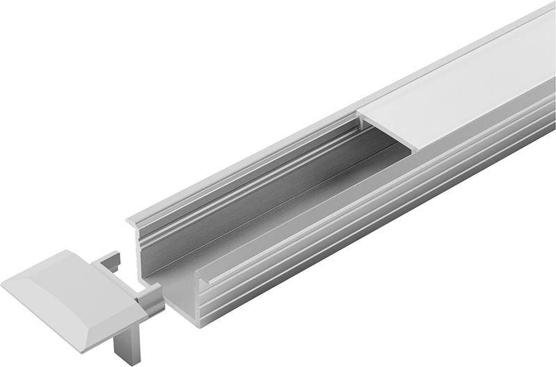 LED ChannelLine B Kappe Set aus 2 Stück