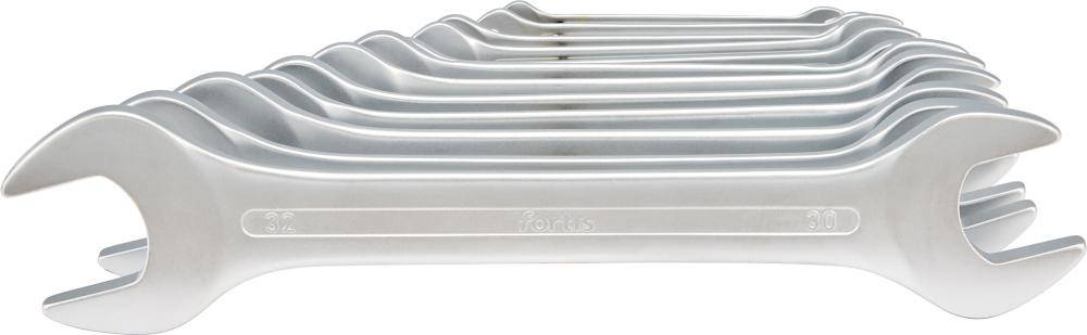 Doppelmaulschlüssel-Satz DIN3110 6-32mm 12-teilig in Karton FORTIS