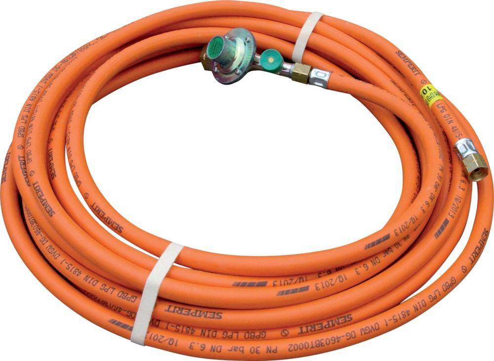 Hochdruckschlauch 10m mit Regler + SBS