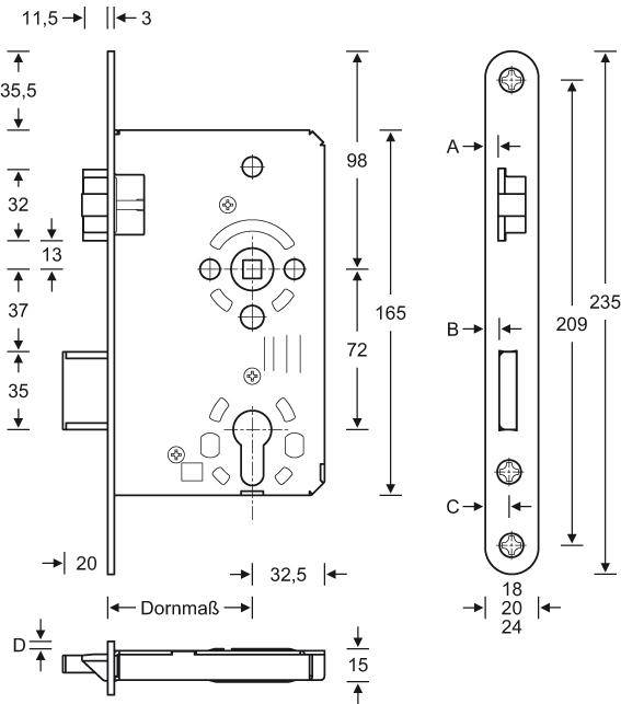 E.Schl.WG-Abschl.55/72PZW20 rd silb.L