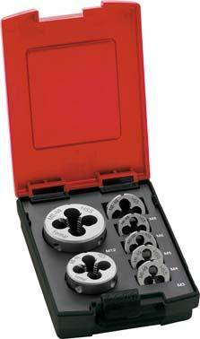 Schneideisen-Set EN22568 HSS M3-M12 FORMAT