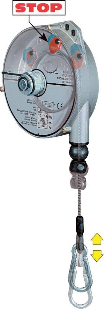 Federzug Typ 9320 1-2,5 kg 2,0 m