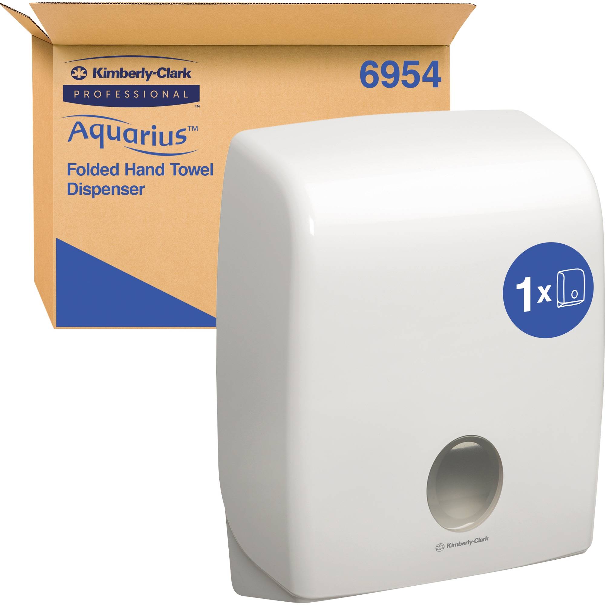 Aquarius Handtuchspender 6954 40,7x31,7x14,7cm Kunststoff weiß