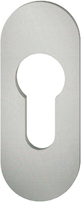 PT-Schlüsselrosette,PZ, 0171729,oval,Alu+9016weiß