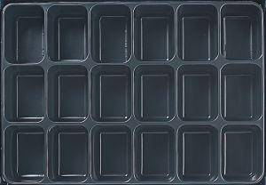 E-NORM Montagekoffer leer,18 Fach 4317784018852