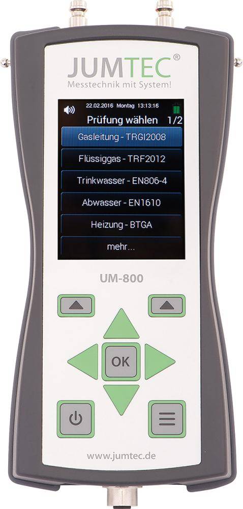 Universalmessgerät UM-800f.Druck,Leckmenge,Ortung