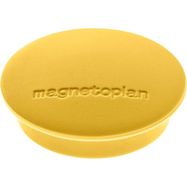 Magnet D34mm VE10 Haftkraft 1300 g gelb Magnet D34mm VE10 Haftkraft 1300 g gelb