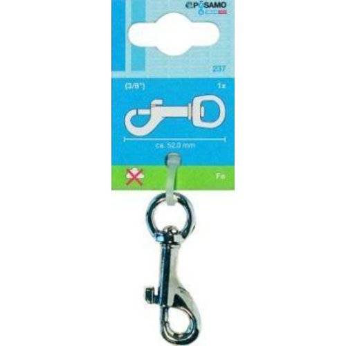 Bolzenkarabiner () vernickelt 82 mm a 1 Stk