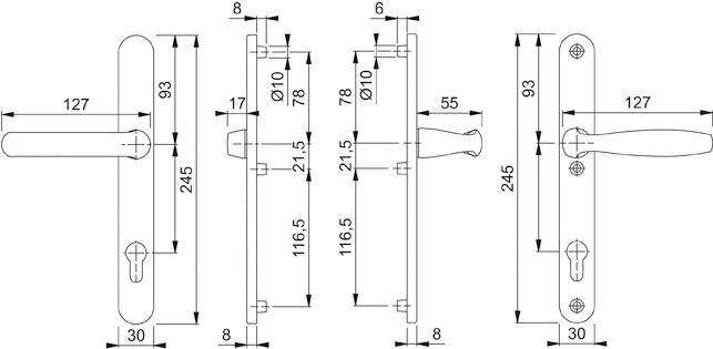 RahmenGrt.SchildF9016 099KH/3346/1810,8/92PZ