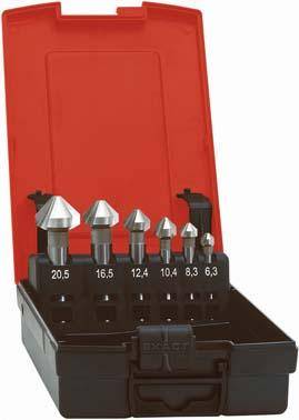 Kegelsenker-Set DIN335 K20 Form C 90Grad 6,3-20,5mm FORMAT