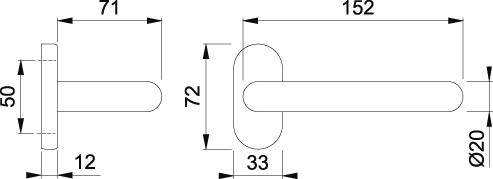 MET.-Lochteil E138Gf/55-RF 8 / F69