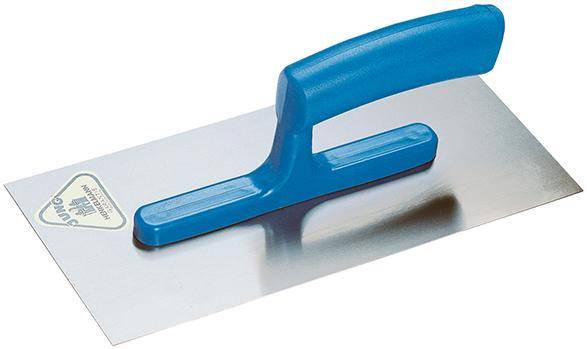 Glättekelle rostfrei 280x130mm m.Kst.Gr. Jung