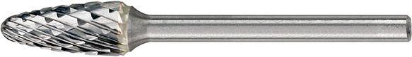 Kleinfrässtift HM Rundbogenform 0307 C 3mm 3x7mm FORMAT