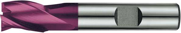 Langlochfräser DIN327 HSSE-PM TiALN Typ K Z3 2,5mm FORMAT