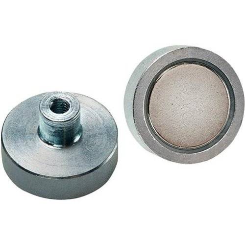 Format Neodym-Magnet-Flachgreifer mit Gewindebuchse25 x 7,0 / 14,0mm