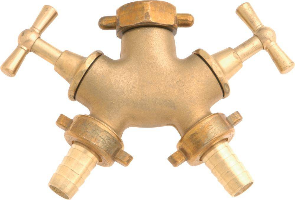 GEKA Zweiwegeventil MS Ü-Mut. G3/4",2x13mm TüSB