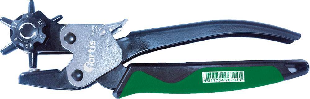 Hebel-Revolverlochzange 225mm FORTIS