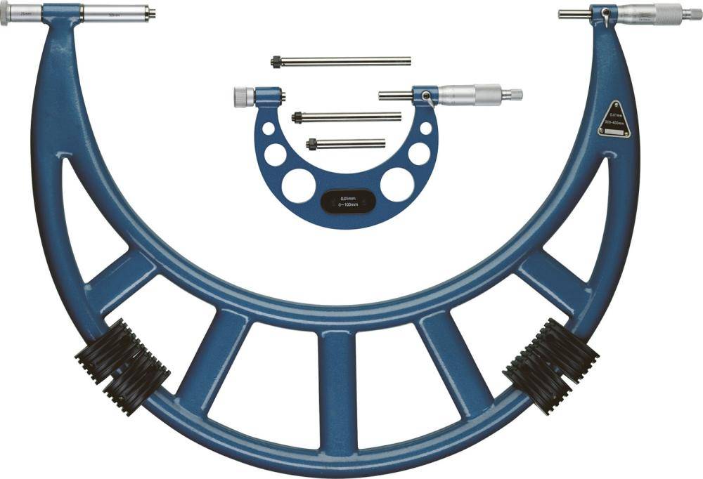 Bügelmessschraube mit Endmaße 0-100mm FORMAT