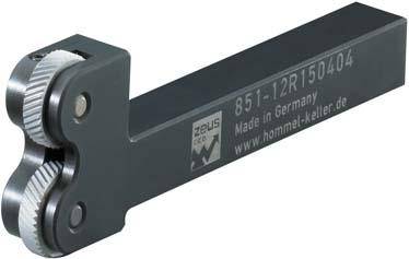 Rändelwerkzeug ohne Rändelrad Schaft 12x12 ZEUS