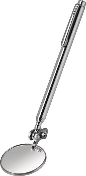 Eine Nahaufnahme eines Mikrofonständers aus Metall mit einem glänzenden, verstellbaren Arm und einer stabilen Basis, der für das Halten eines Mikrofons während Auftritten oder Aufnahmen verwendet wird.
